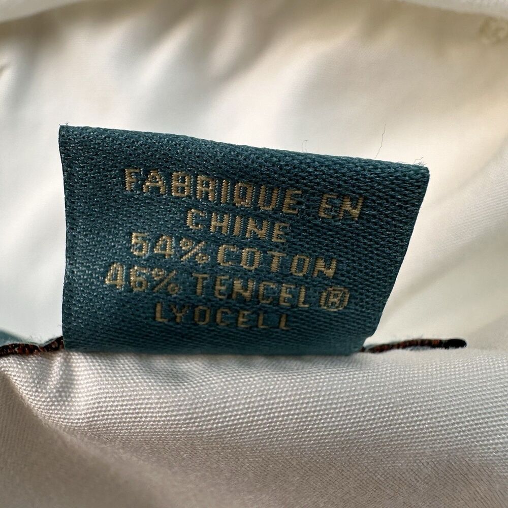 Tommy Bahama Off White shorts Safari Resort Beach Vibes RELAX 10" length Size 34 - Picture 7 of 11